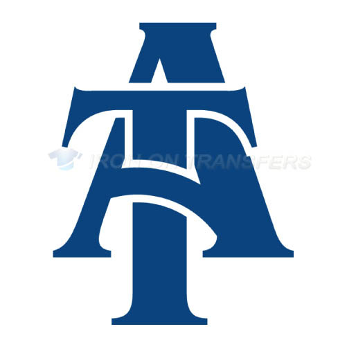 North Carolina A T Aggies Logo T-shirts Iron On Transfers N5488